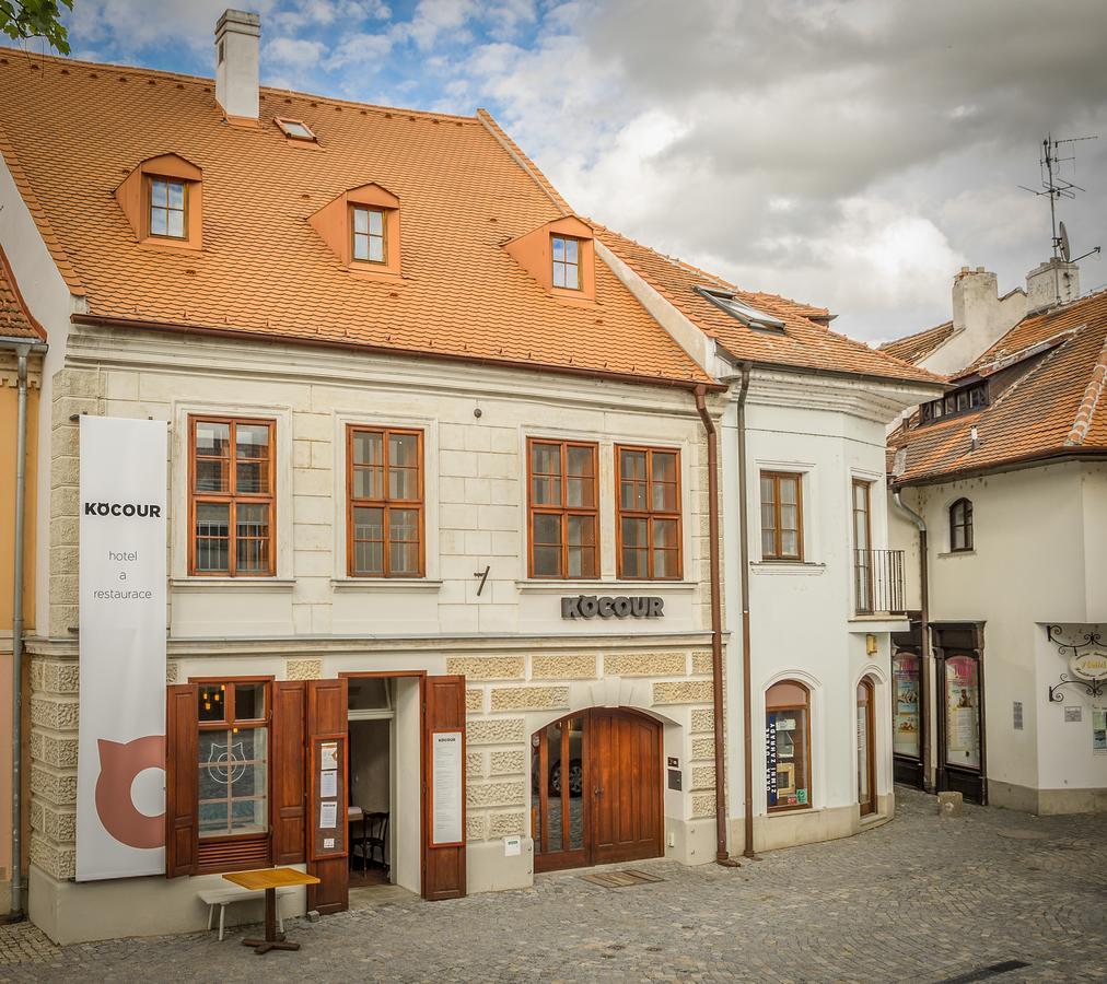 Hotel Kocour Třebíč Exterior foto